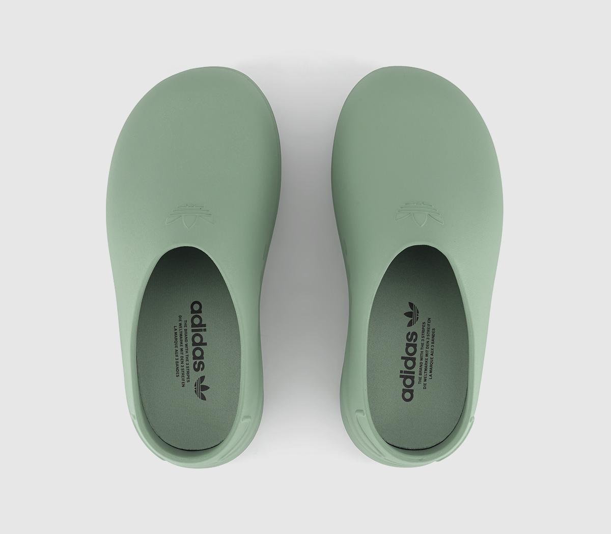 adidasAdifom Stan MulesSilver Green Silver Green Black