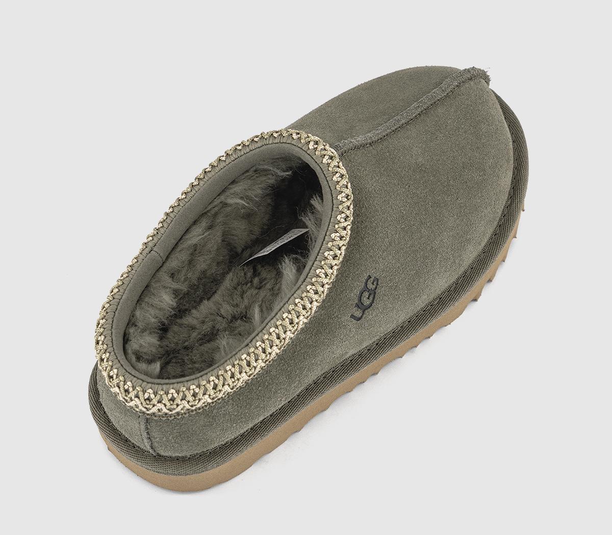 UGGTasman II Kids SlippersMoss Green
