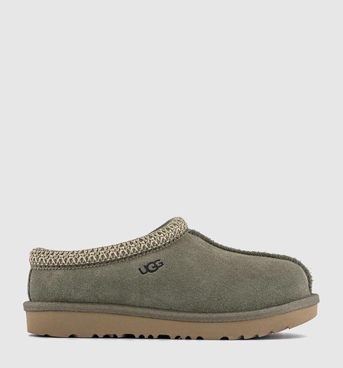 UGG Tasman II Kids Slippers Moss Green