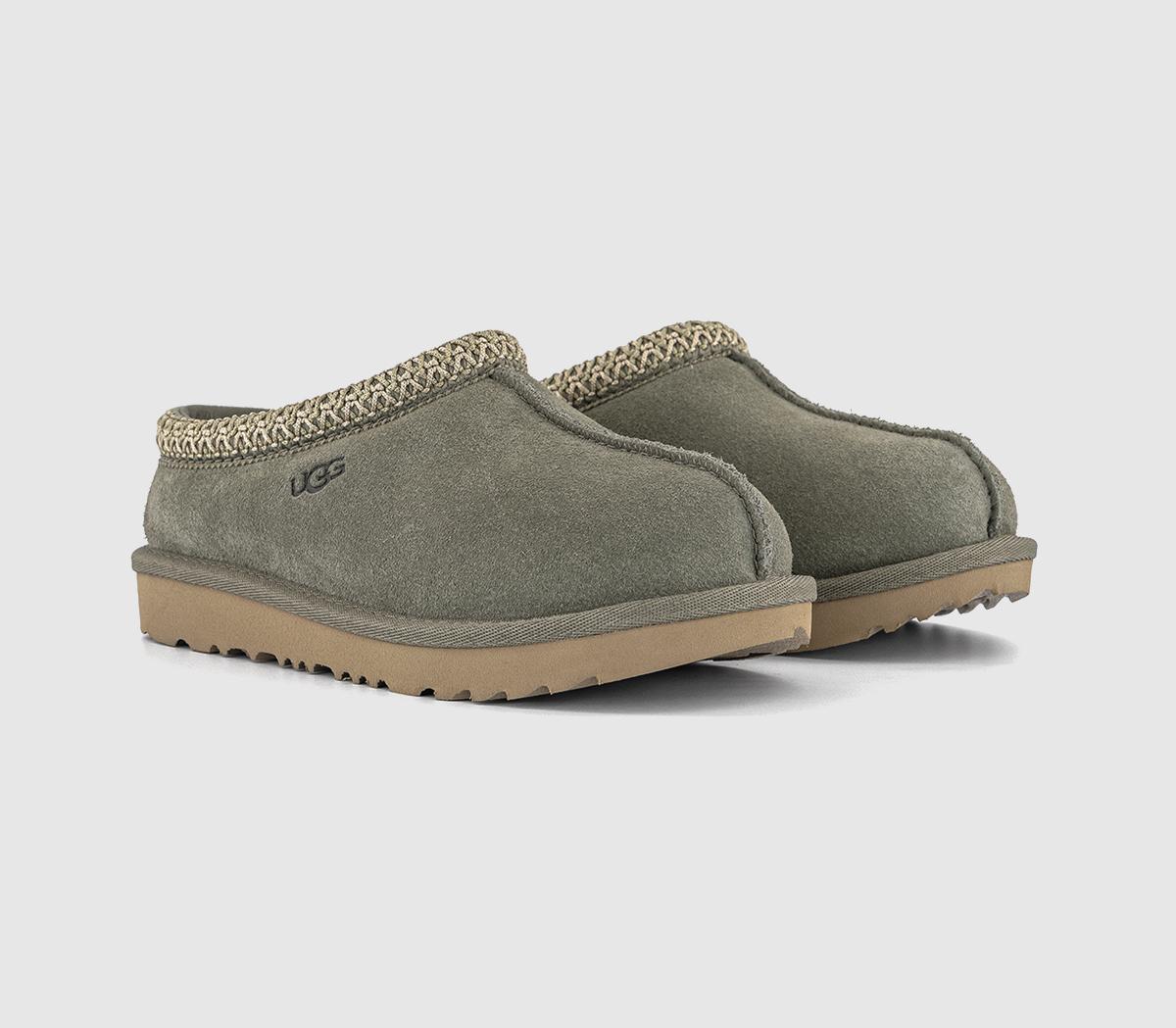 UGGTasman II Kids SlippersMoss Green