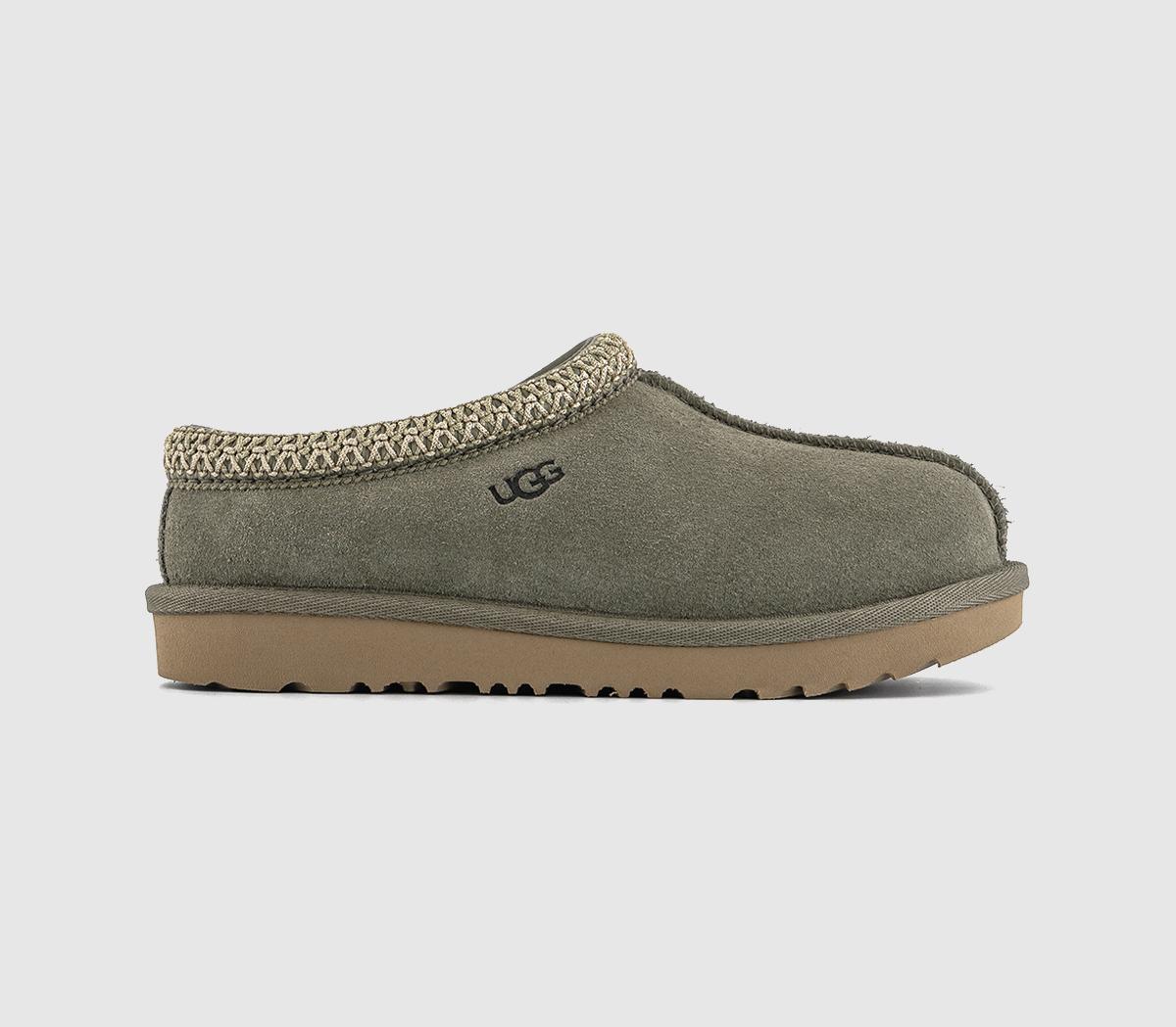 Ugg Tasman Ii Slippers Moss  Green in Kids  Size 12 , Office Shoes