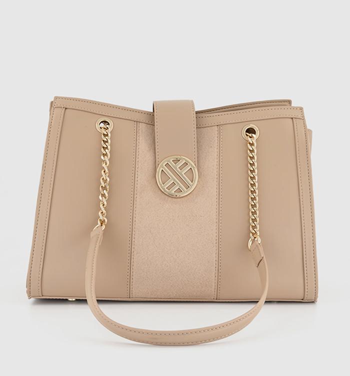 OFFICE Cindy Tote Shoulder Bag Beige