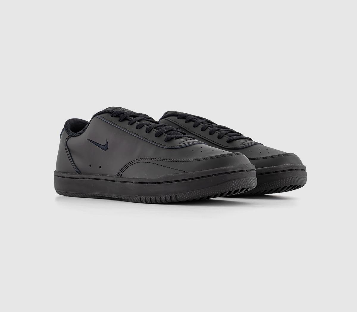 Nike Court Vintage Trainers Black Anthracite, 8