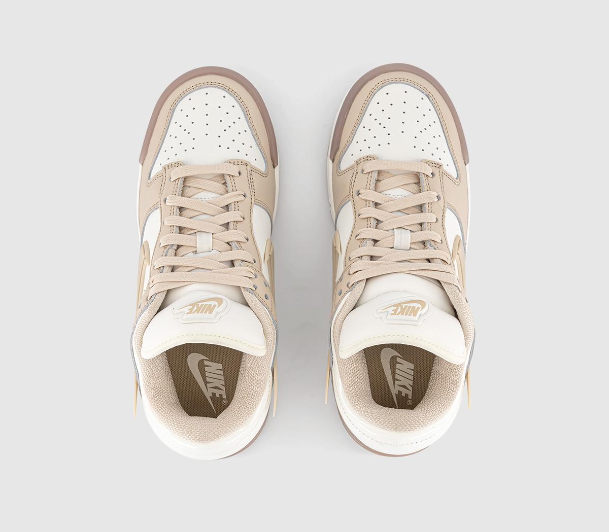 NikeNike Dunk Low Twist TrainersCoconut Milk Sanddrift Pink Oxford Sail