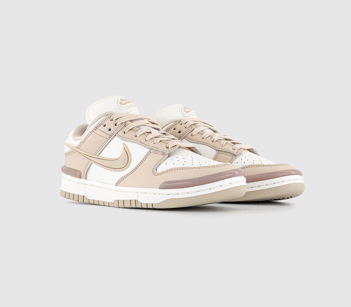 NikeNike Dunk Low Twist TrainersCoconut Milk Sanddrift Pink Oxford Sail