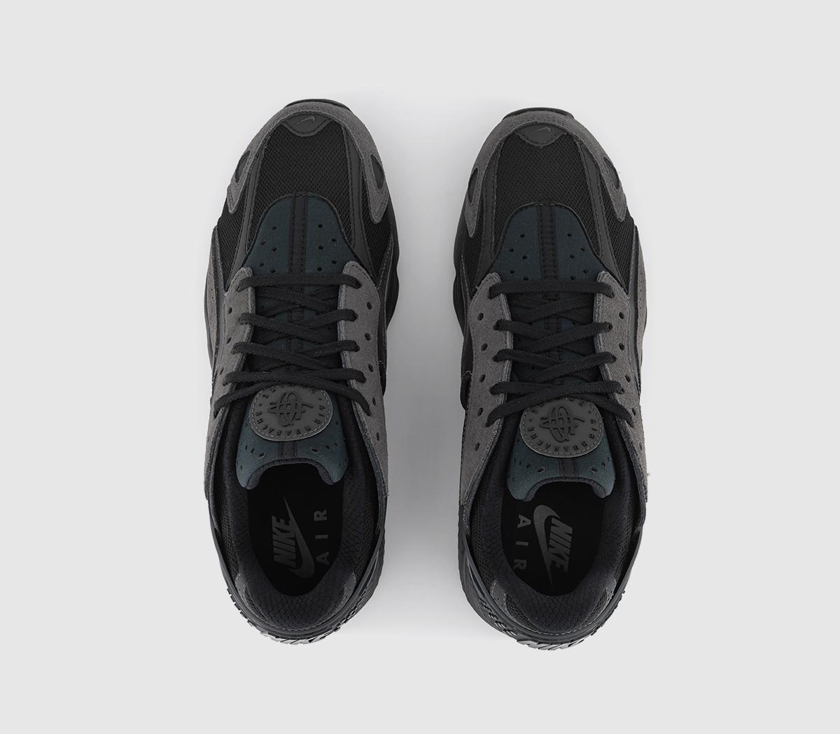 NikeNike Air Huarache Runner TrainersBlack Medium Ash Anthracite