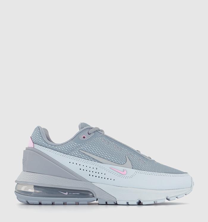 Nike junior air max 97 top trainer cool grey / bright crimson