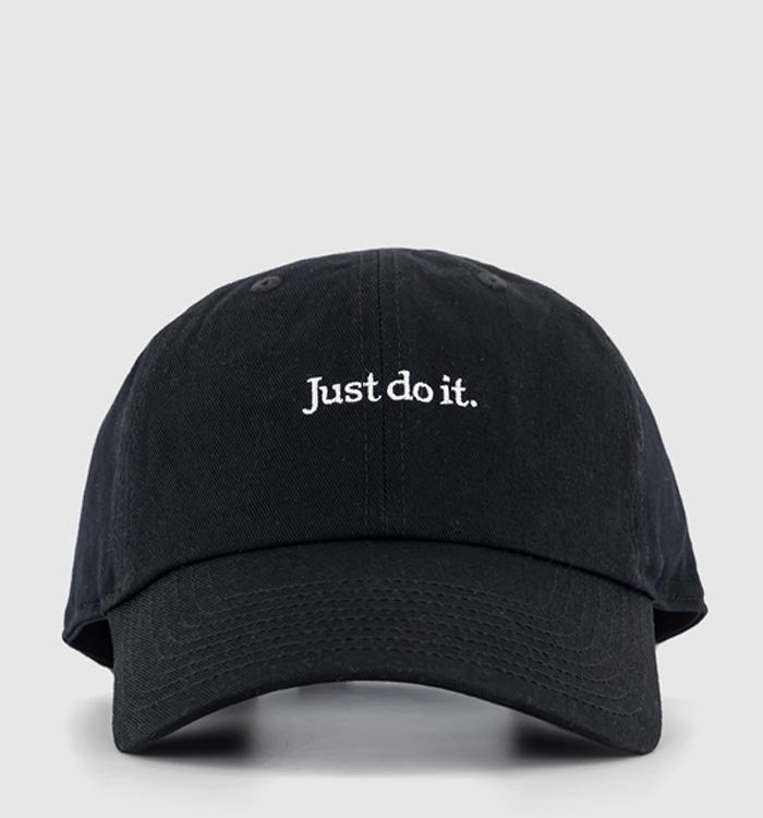 Nike Unstructured Just Do It Cap Black White