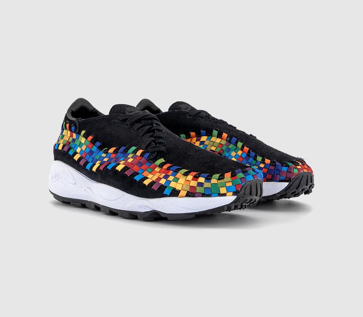 NikeAir FootscapeBlack Black White