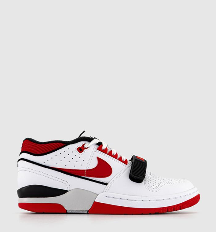 Nike AAF88 Trainers White Fire Red Neutral Grey