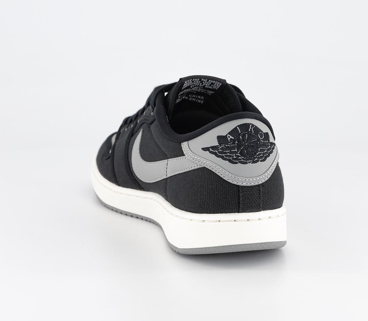 JordanAJKO 1 Low TrainersBlack Medium Grey Sail