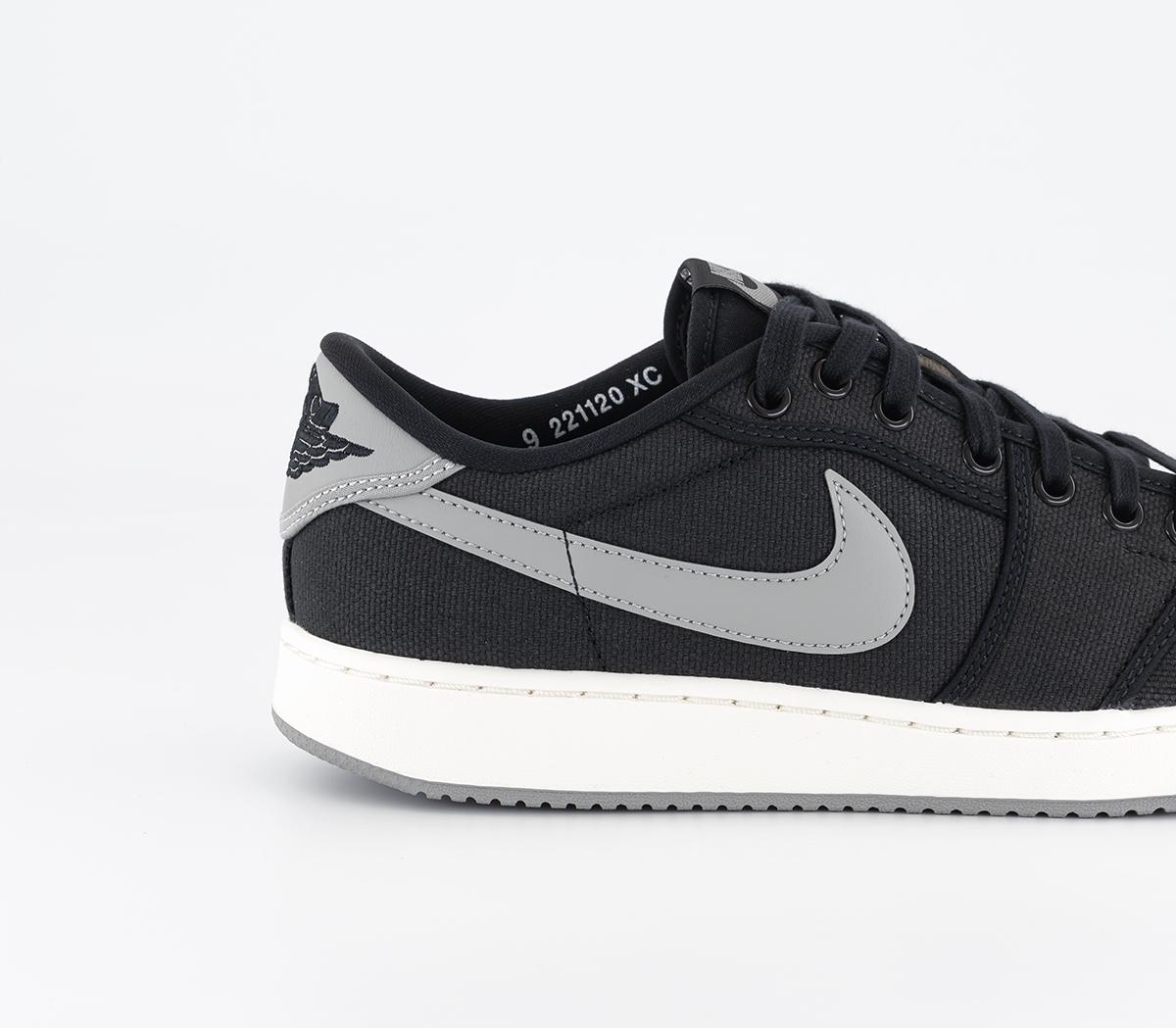 JordanAJKO 1 Low TrainersBlack Medium Grey Sail