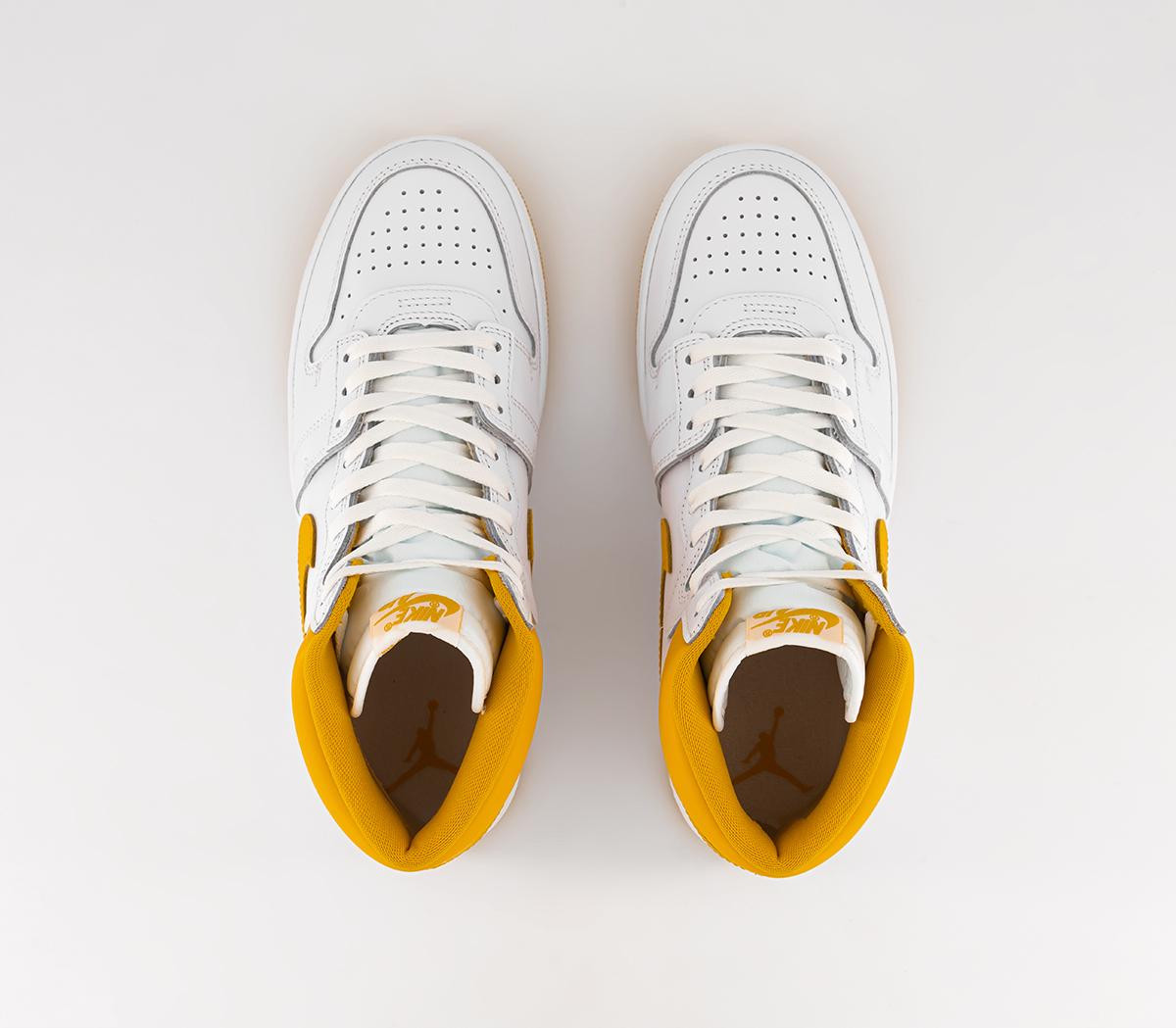 JordanAir Ship Trainers White University Gold White
