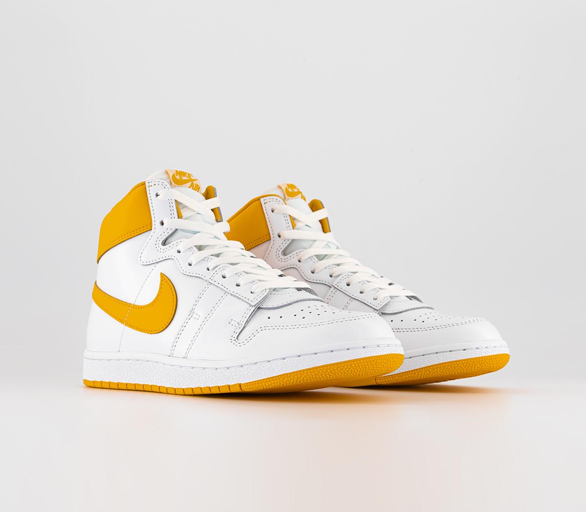 JordanAir Ship Trainers White University Gold White