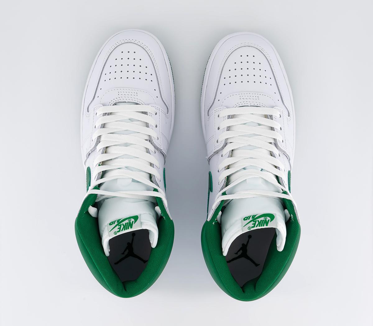 JordanAir Ship Trainers White Pine Green White