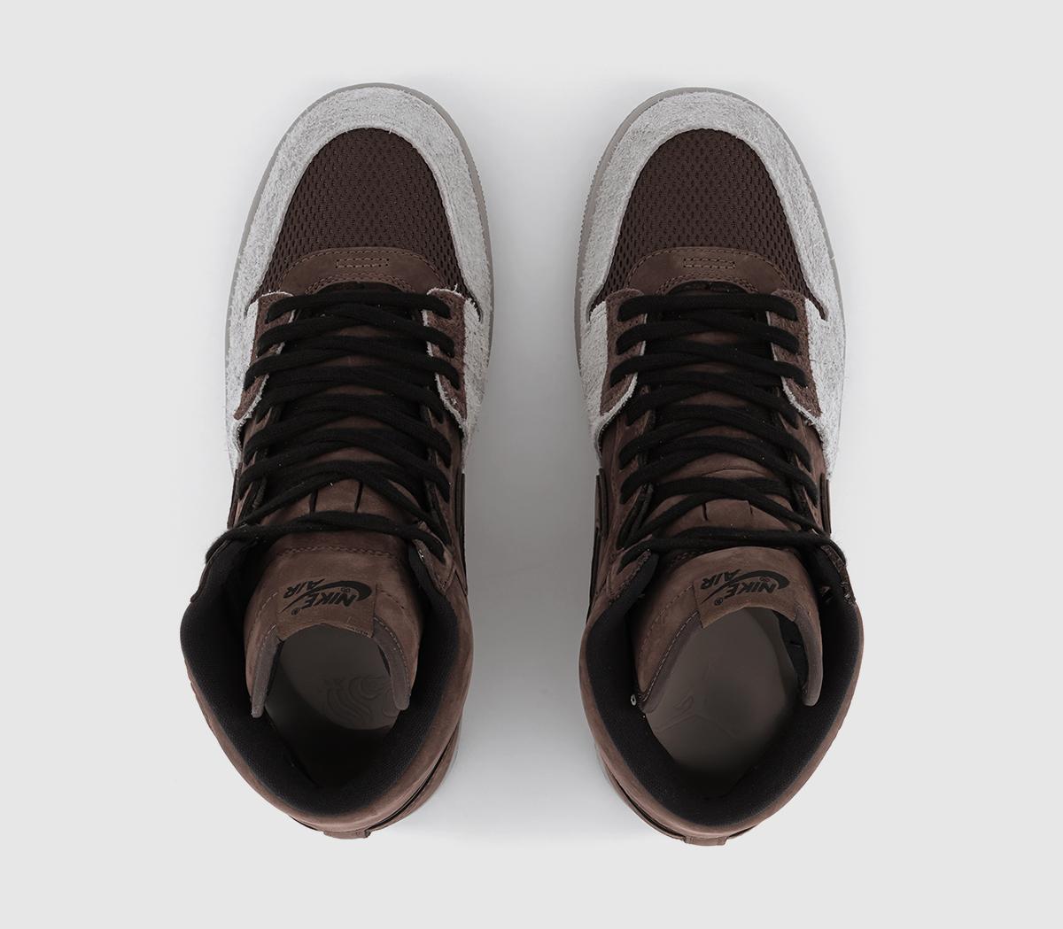 JordanAir Ship TrainersSoul Goods Baroque Brown Black Cement Grey