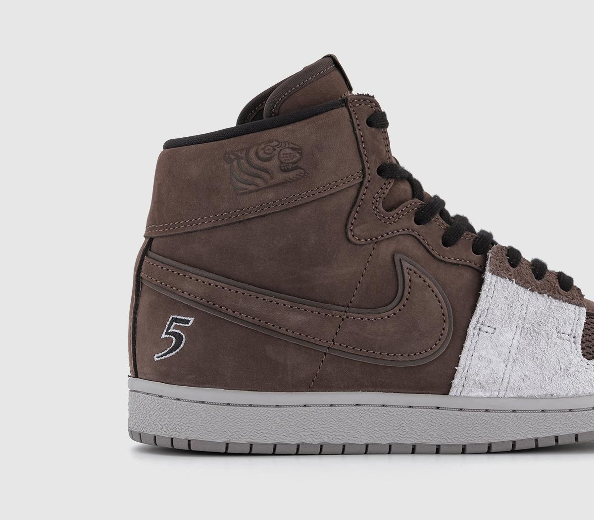 JordanAir Ship TrainersSoul Goods Baroque Brown Black Cement Grey