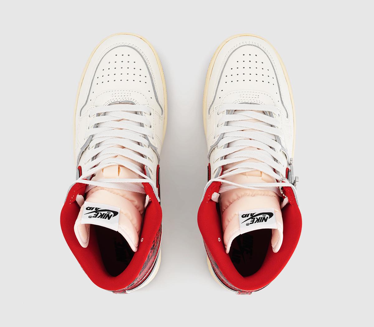 JordanAir Ship TrainersAwake Sail Black University Red Metallic Platinum