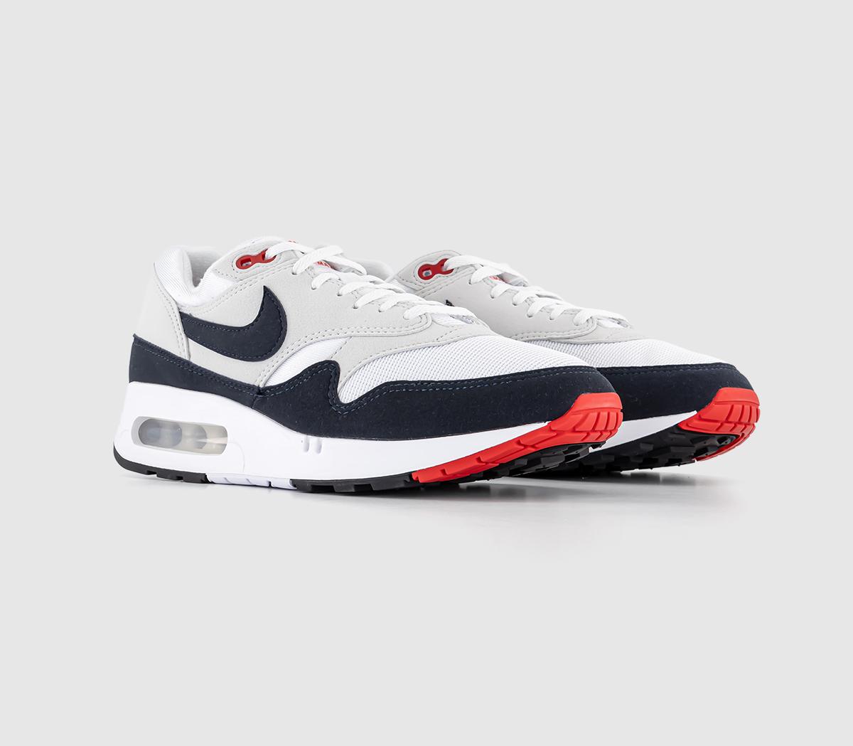 Nike Air Max 1 '86 Trainers White Obsidian Light Neutral Grey