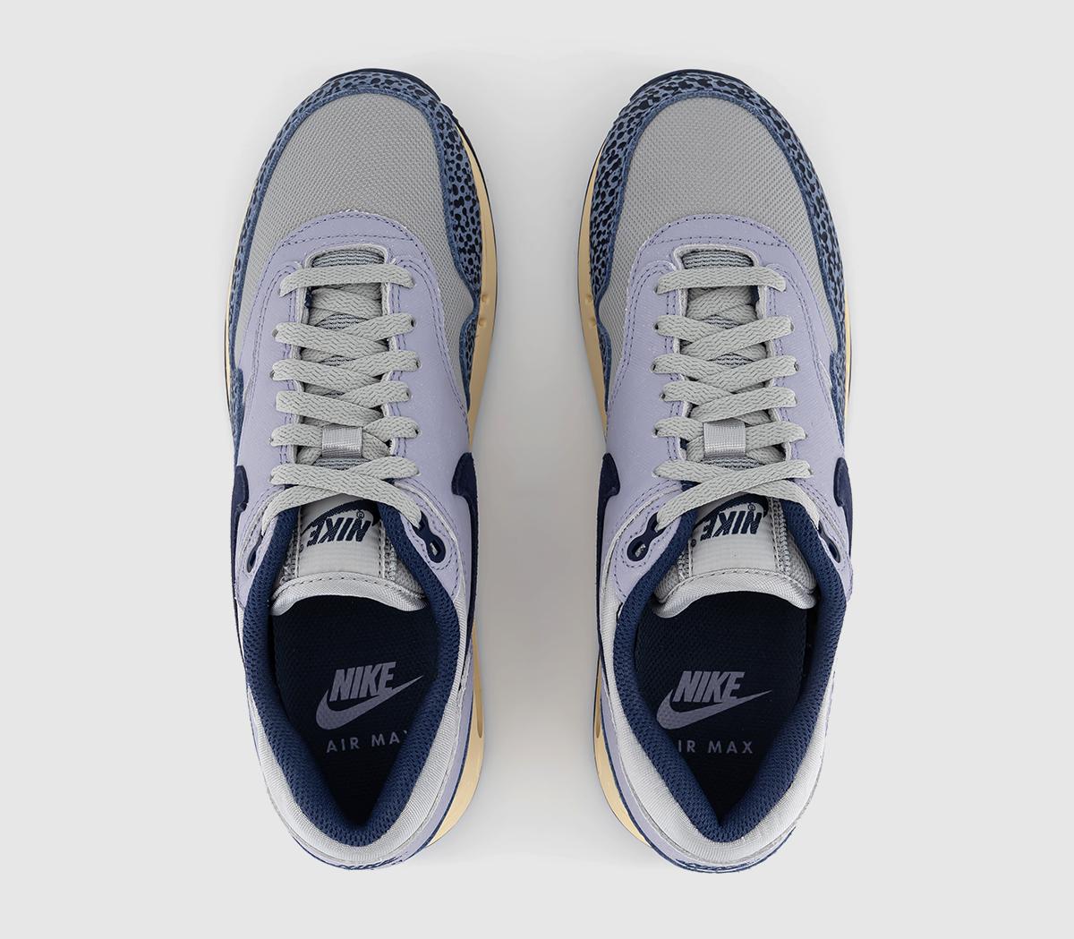 NikeAir Max 1 '86 TrainersLight Smoke Grey Diffused Blue Indogo Haze