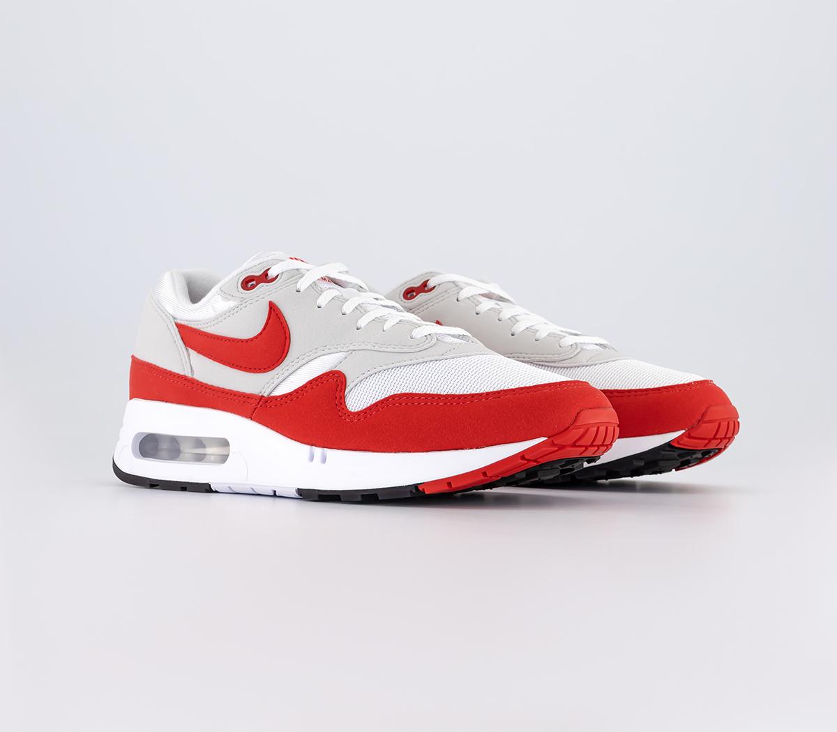 nike air max white blue red