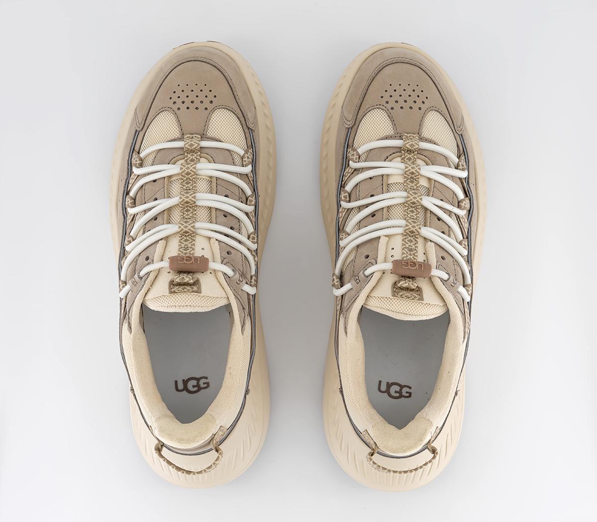 UGG CA805 V2 Remix Whitecap Grey Chunky Lifestyle Sneakers 1138050 Men’s Size 7 MENS US 9 UGG CA805 V2 NUBUCK SNEAKER KHAKI GREY LEATHER LOW  main image 3