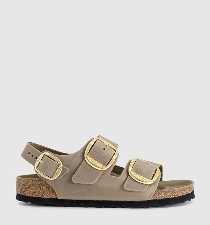 BIRKENSTOCK Milano Big Buckle Sandals Tobacco Hex