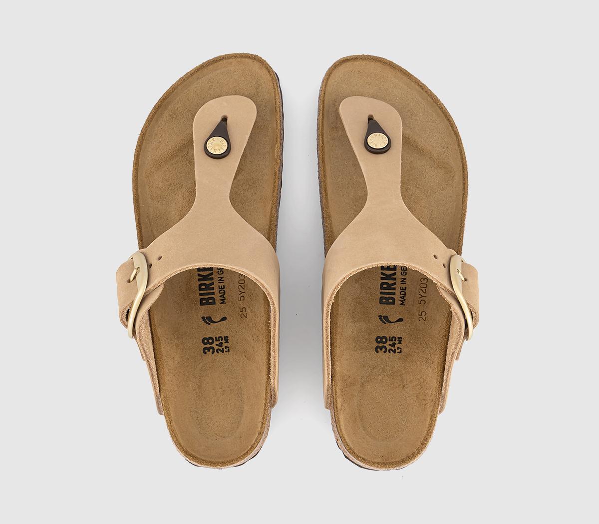 BIRKENSTOCKGizeh Big Buckle Sandals BIRKENSTOCKGizeh Big Buckle SandalsSandcastle Nubuck