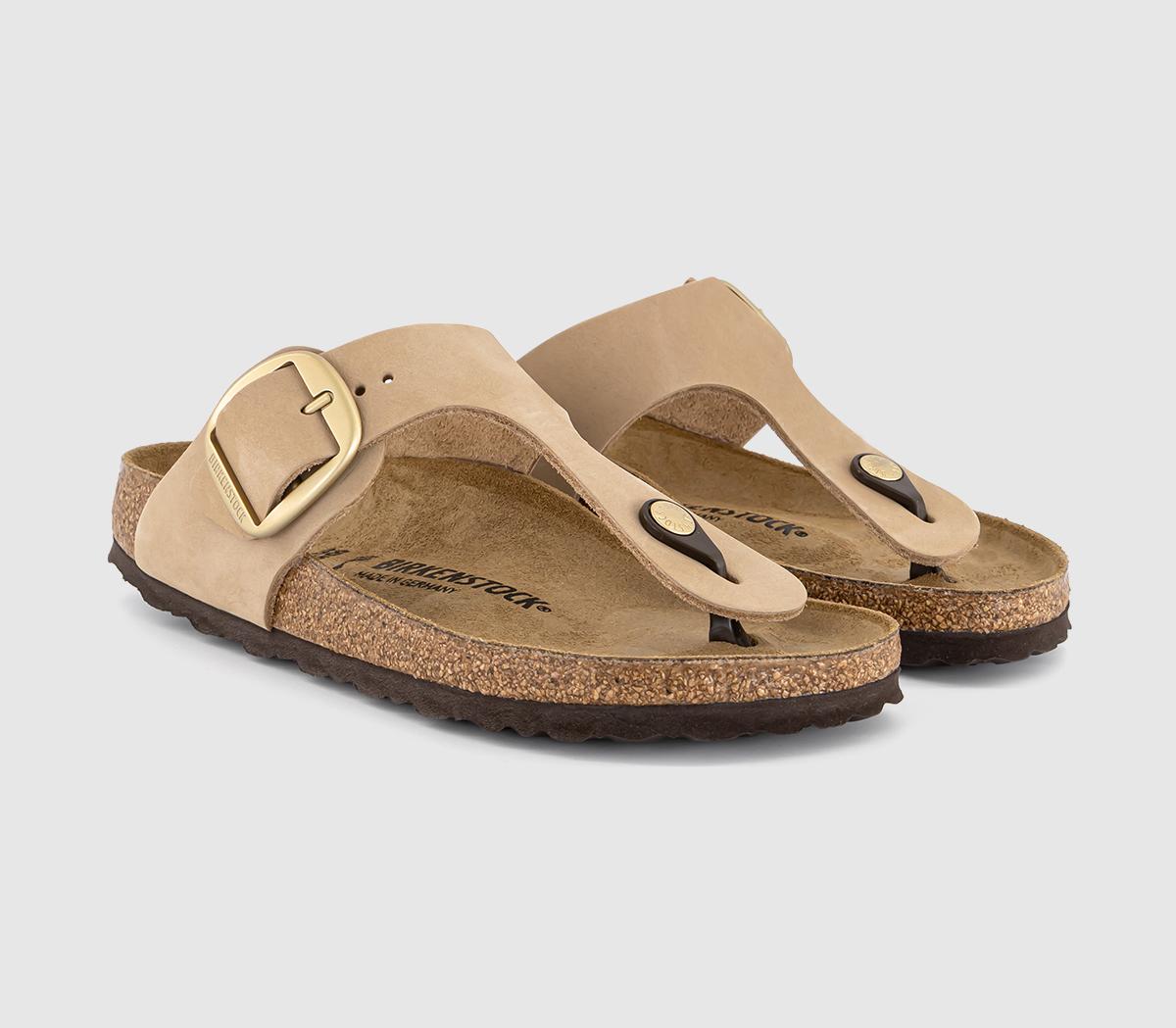 BIRKENSTOCKGizeh Big Buckle Sandals BIRKENSTOCKGizeh Big Buckle SandalsSandcastle Nubuck