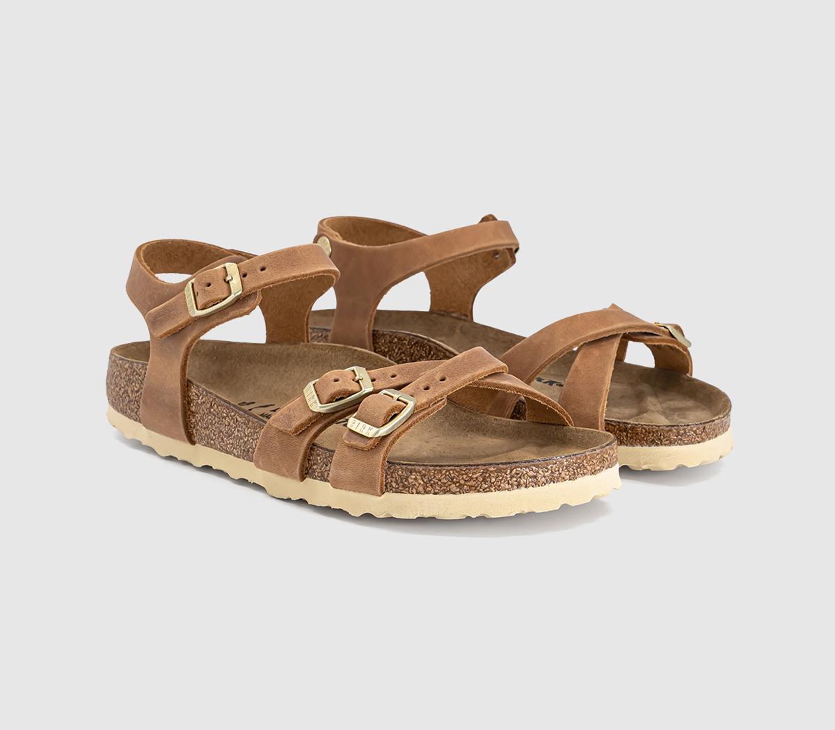 BIRKENSTOCKKumba SandalsCognac Leather