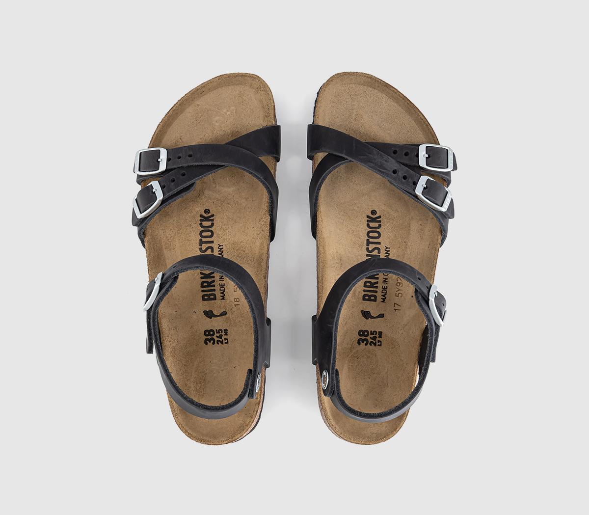 BIRKENSTOCKKumba SandalsBlack Leather