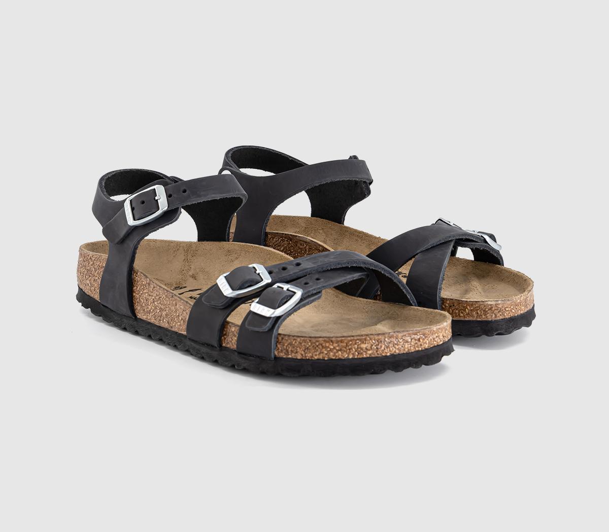 BIRKENSTOCKKumba SandalsBlack Leather