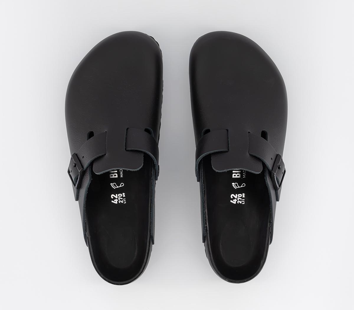 BIRKENSTOCK Boston Exquisite Clogs Black - BIRKENSTOCK Boston