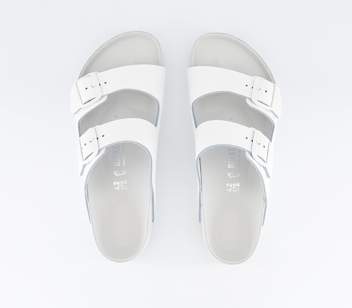 BIRKENSTOCK Arizona Exquisite Sandals White - BIRKENSTOCK Arizona
