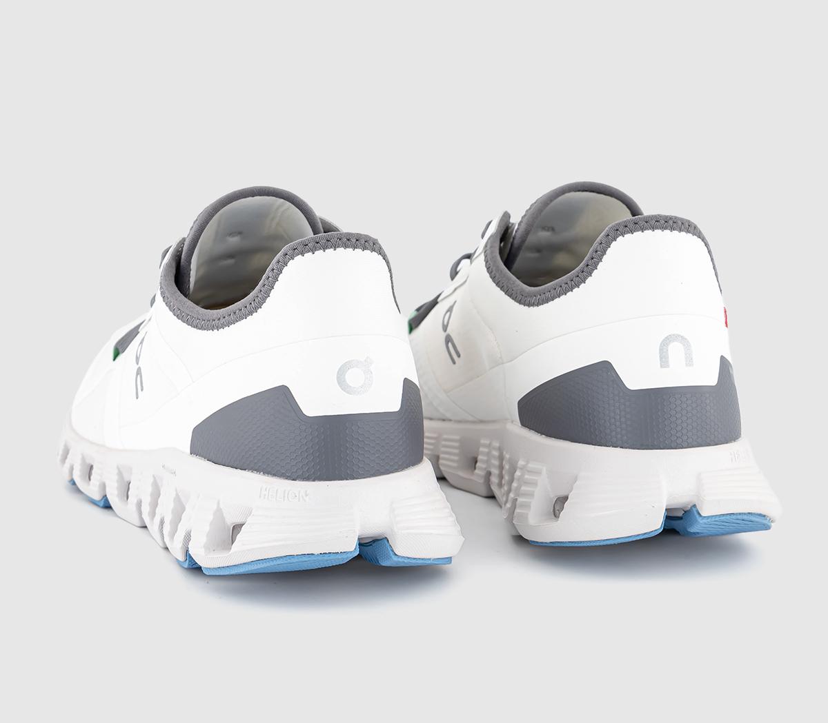 ONCloud X 3 Ad Trainers Undyed White