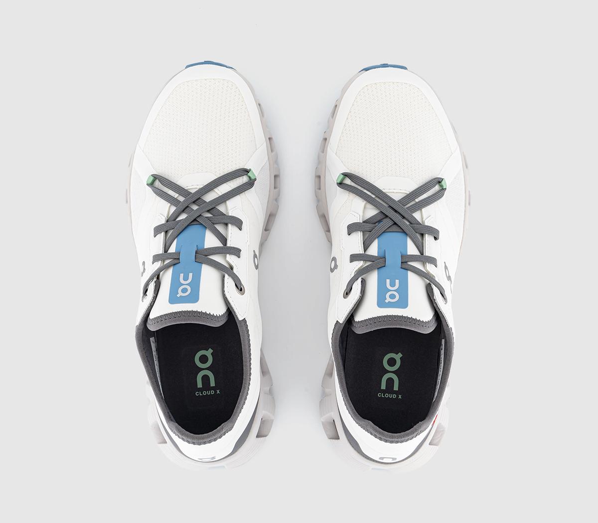 ONCloud X 3 Ad Trainers Undyed White