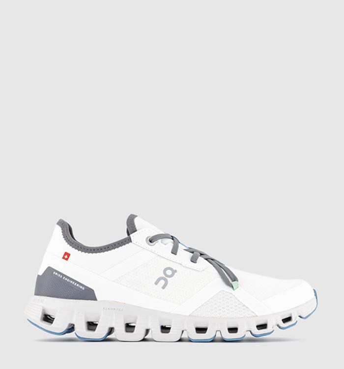 On Running Cloud X 3 Ad Trainers Undyed White