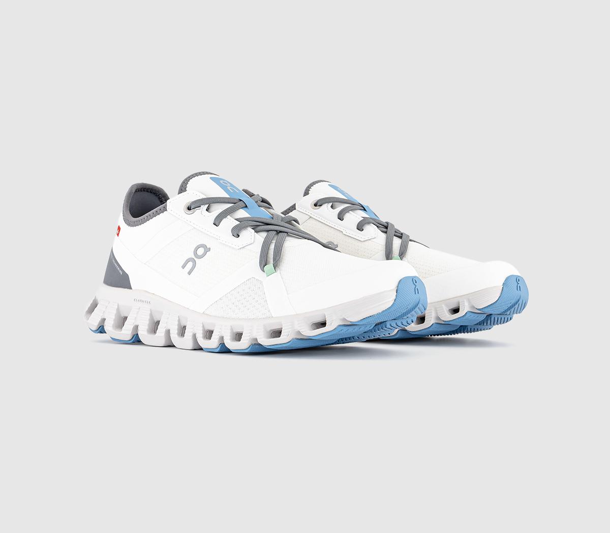 ONCloud X 3 Ad Trainers Undyed White
