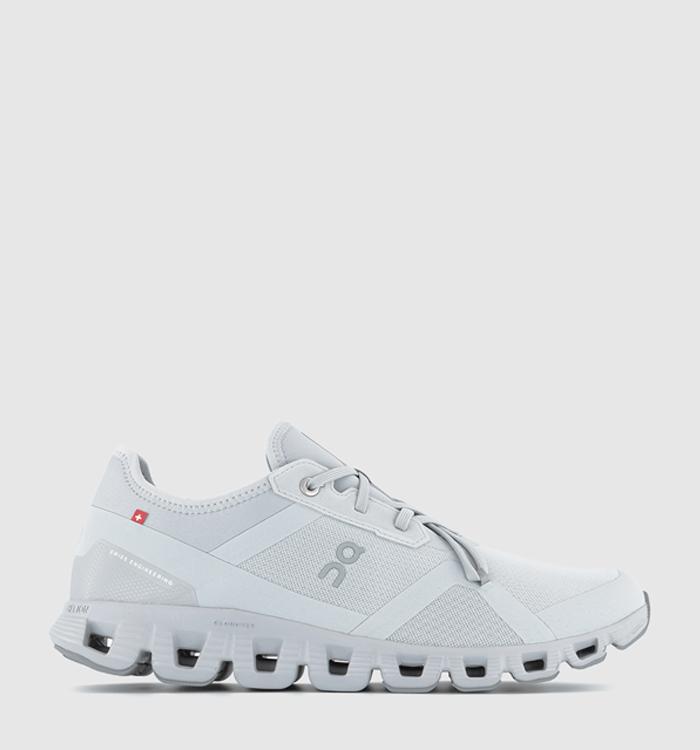 On Running Cloud X 3 Ad Trainers Glacier Alloy