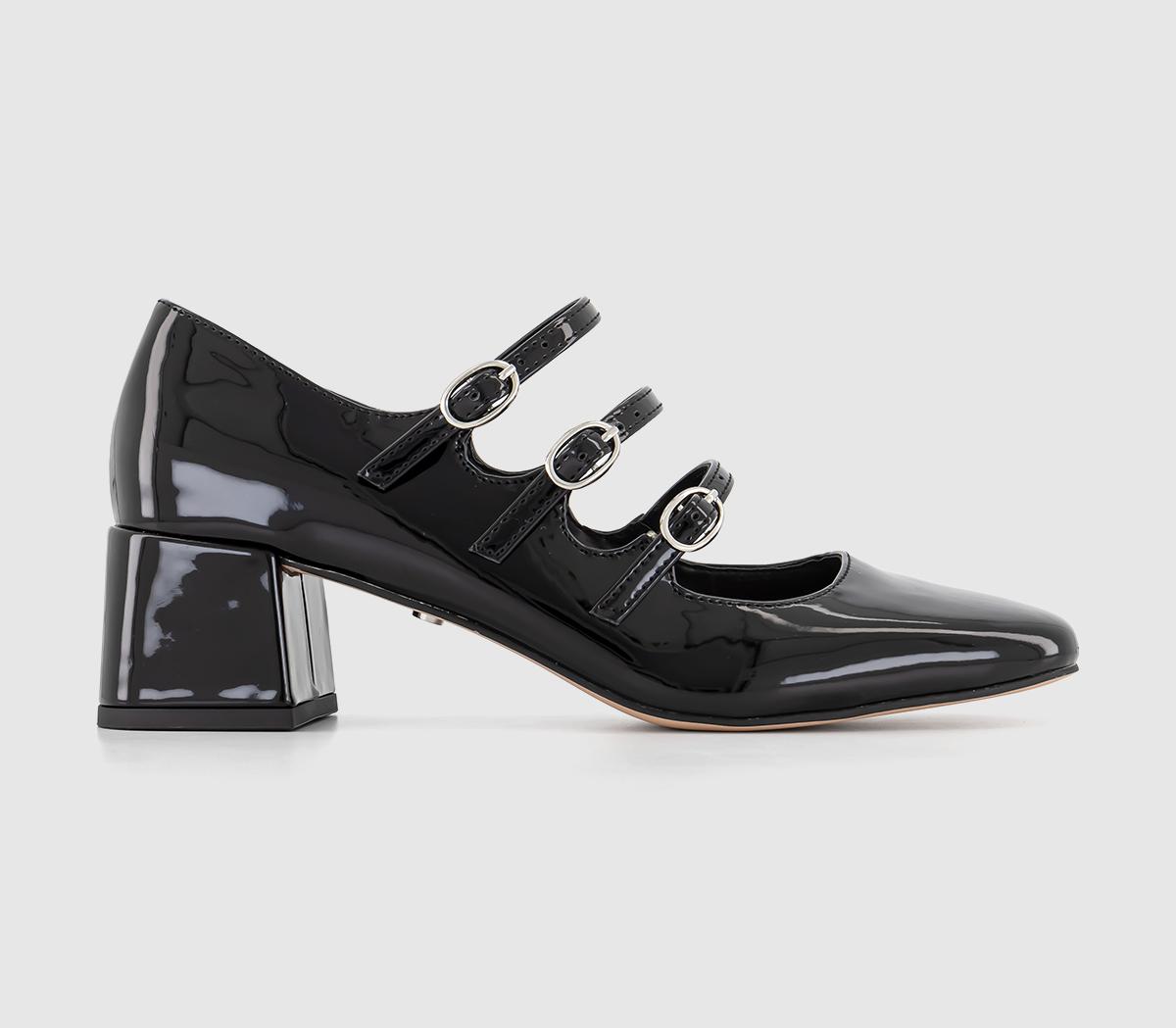 Office black 2025 patent shoes