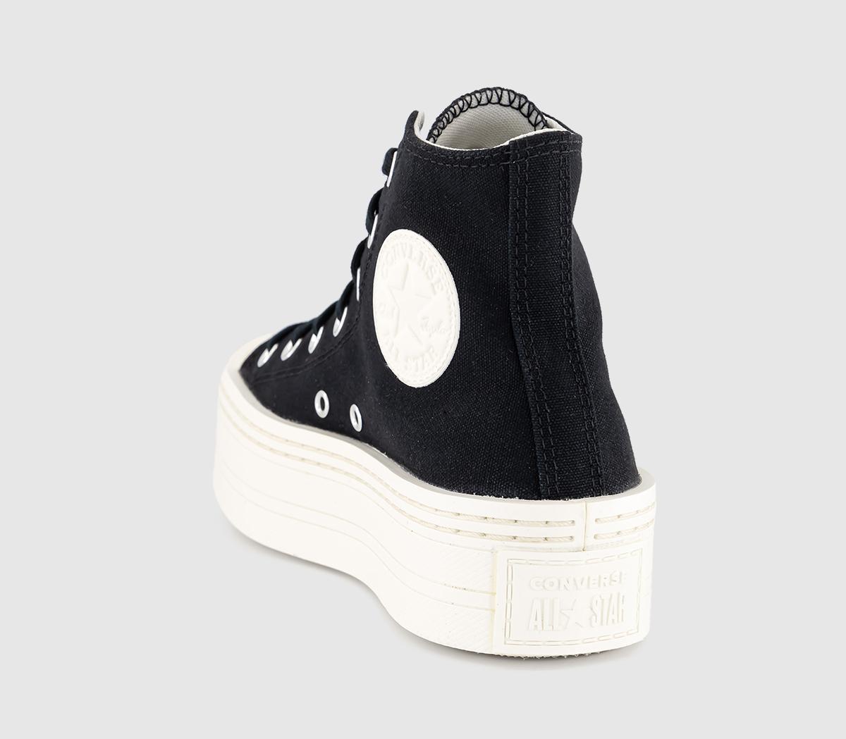 ConverseChuck Taylor All Star Modern Lift Trainers Black Black Egret