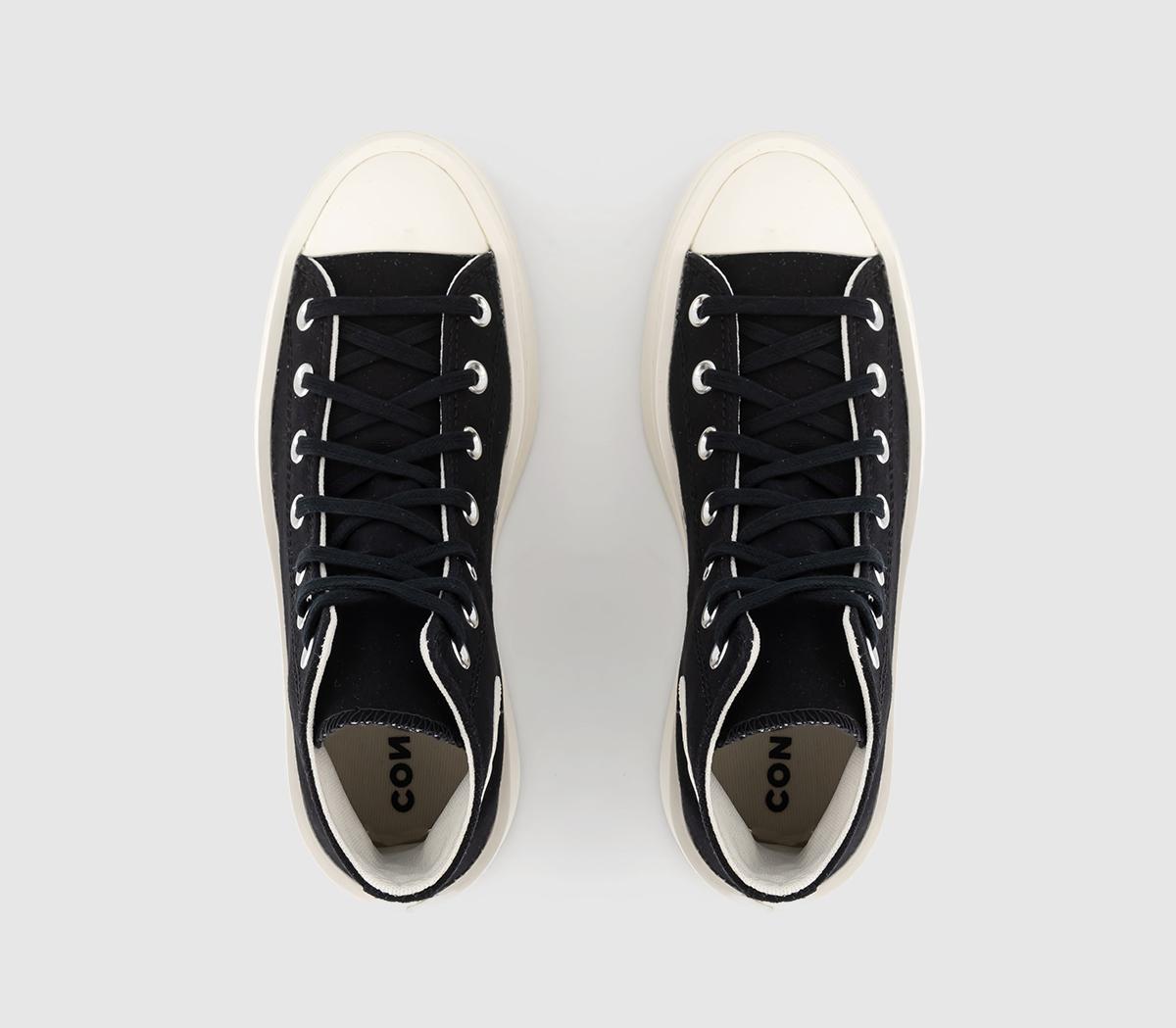 ConverseChuck Taylor All Star Modern Lift Trainers Black Black Egret
