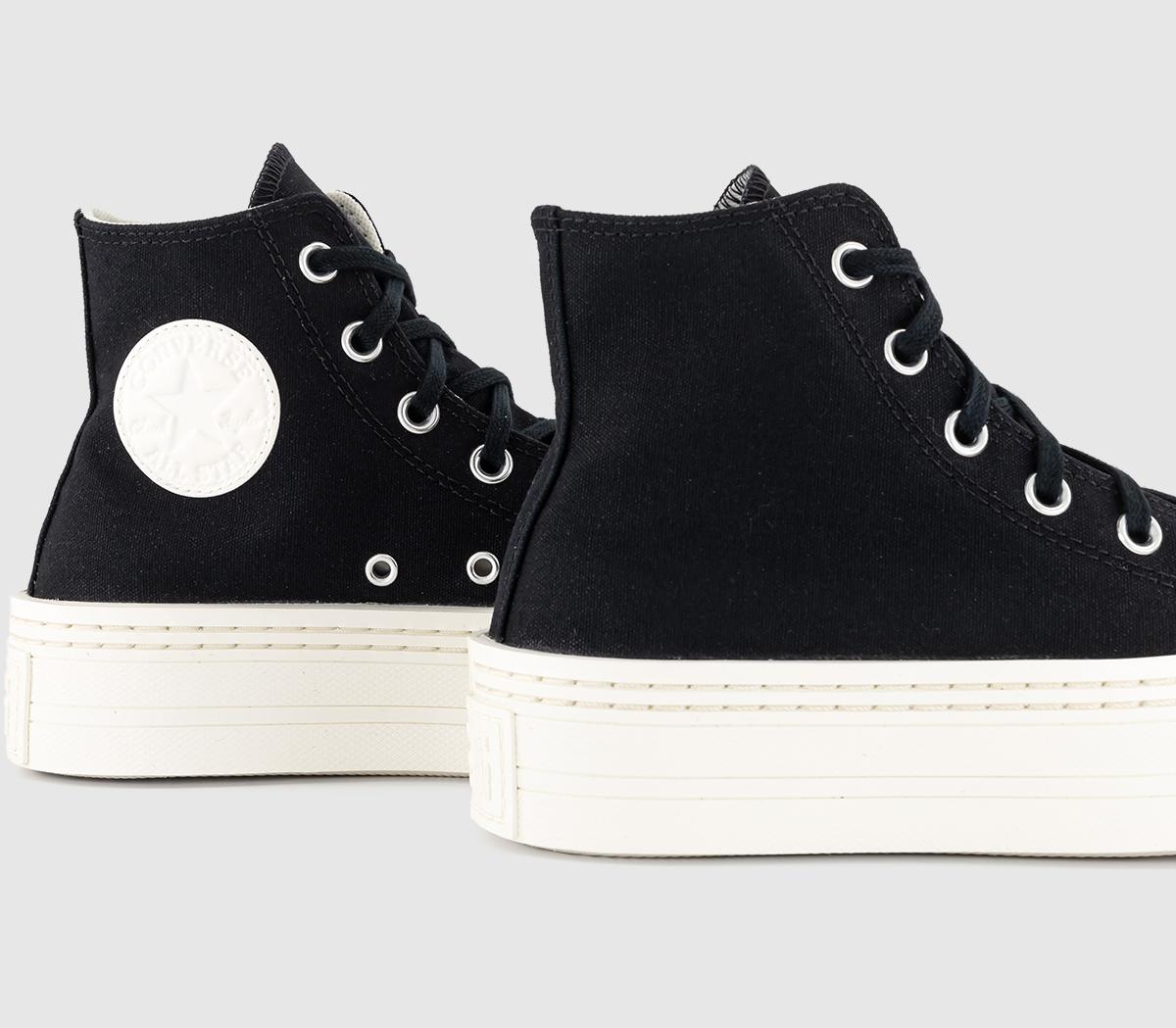 ConverseChuck Taylor All Star Modern Lift Trainers Black Black Egret