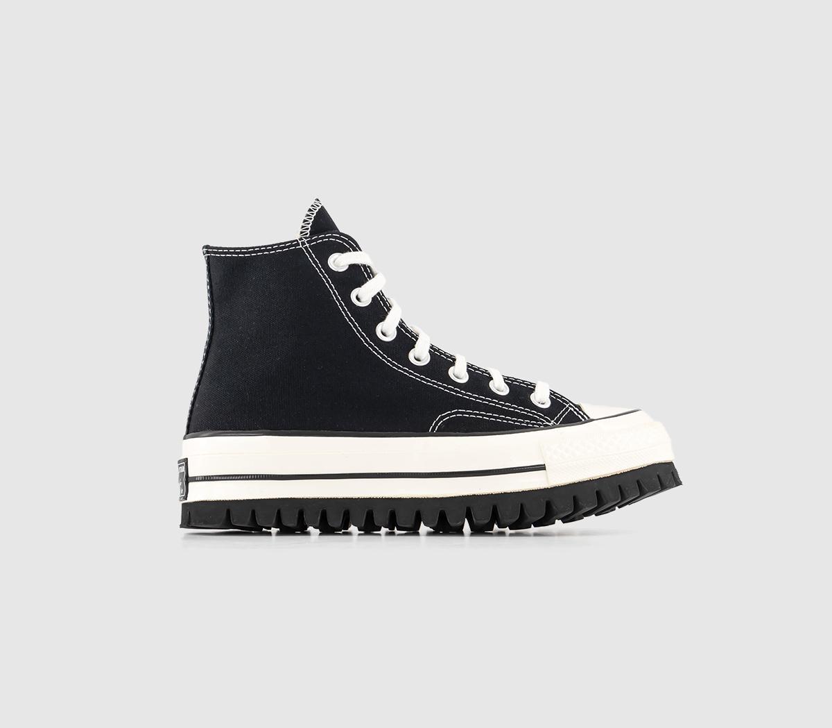 Office black high top hot sale converse