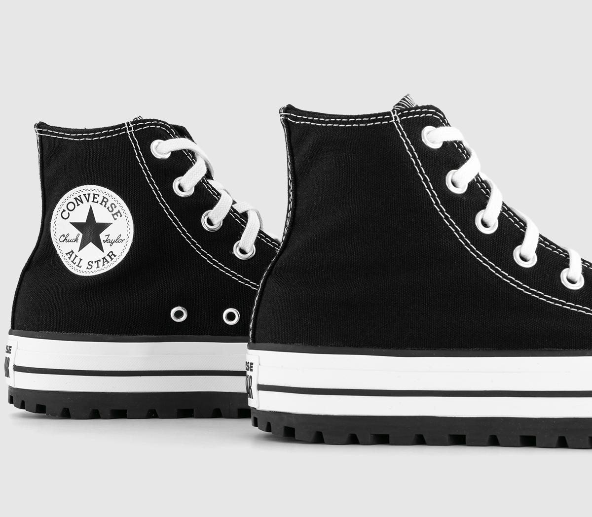 Converse Chuck Taylor All Star City Trek Black White Black - Unisex Sports