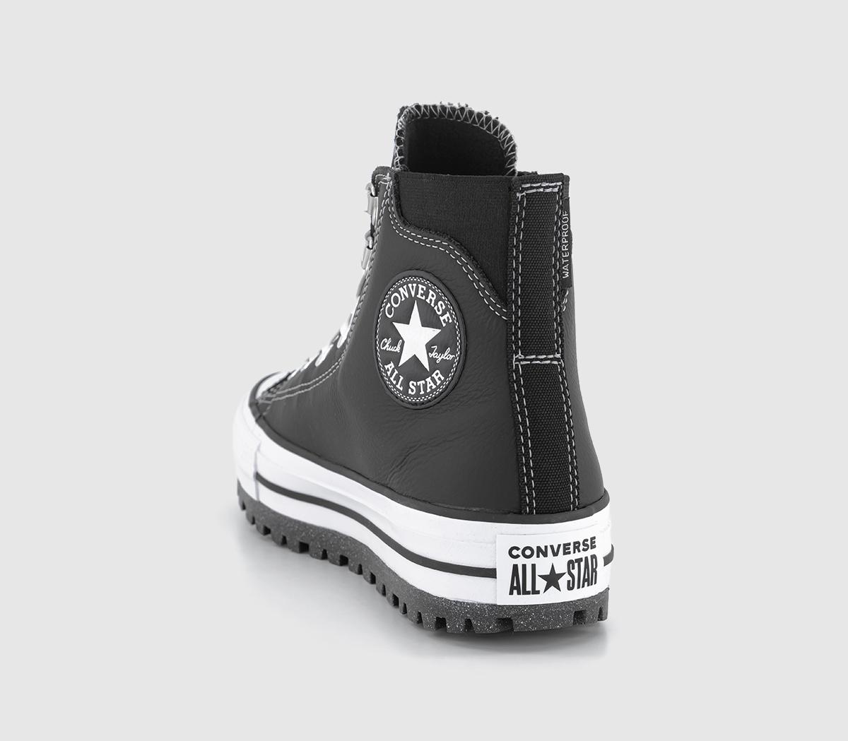 ConverseChuch Taylor All Star City Trek Trainers Black White Silver