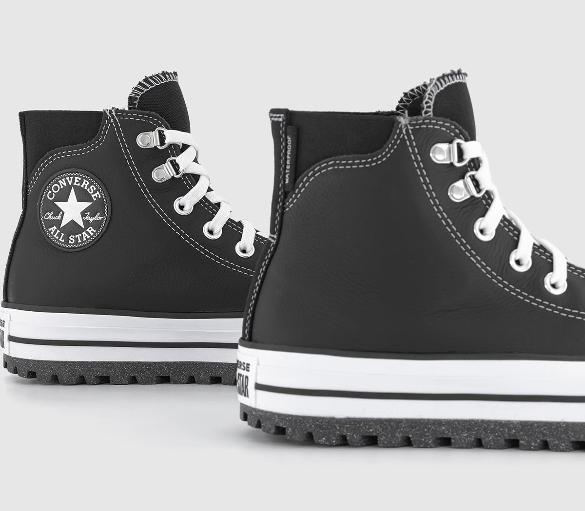 ConverseChuch Taylor All Star City Trek Trainers Black White Silver