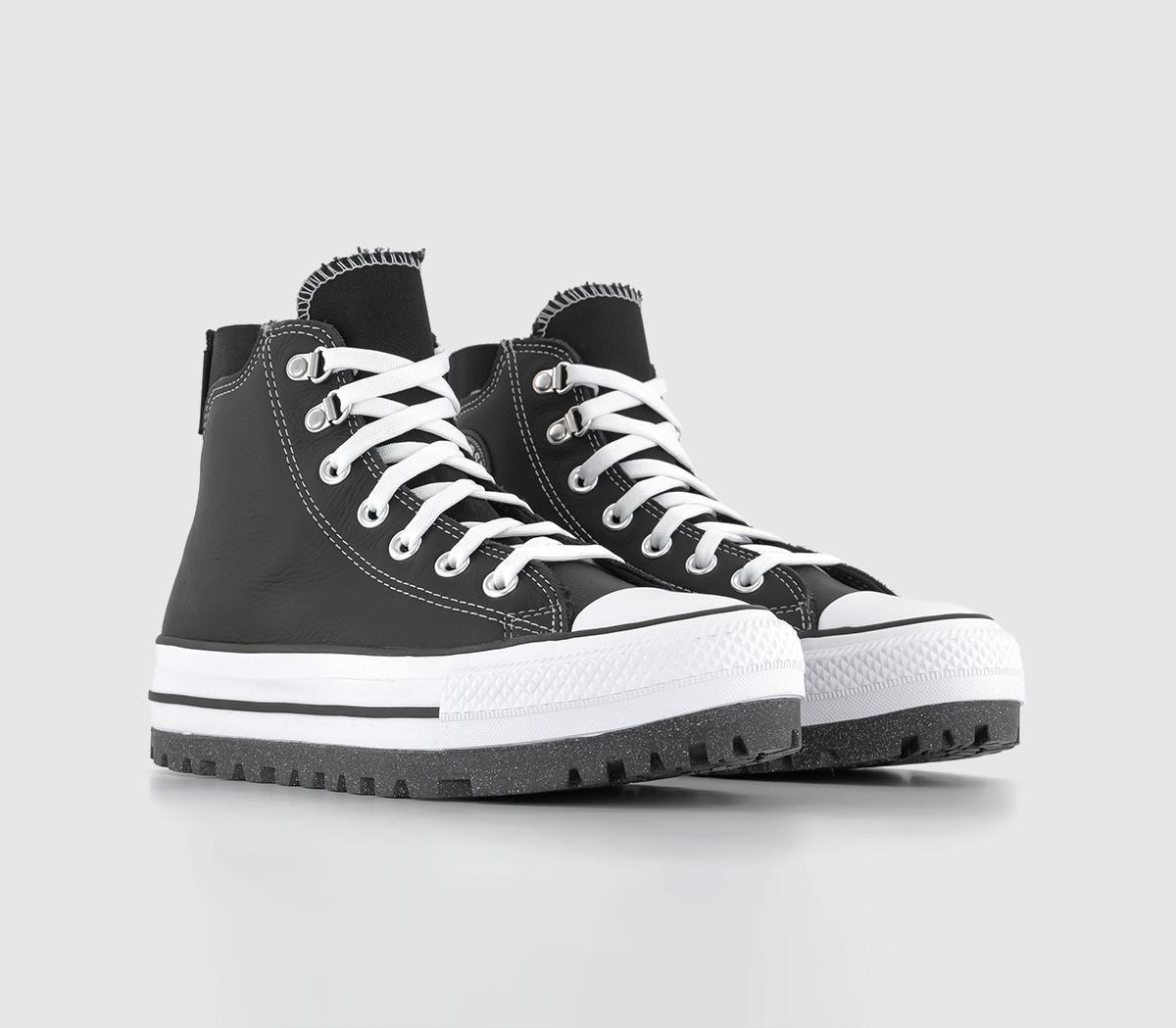ConverseChuch Taylor All Star City Trek Trainers Black White Silver
