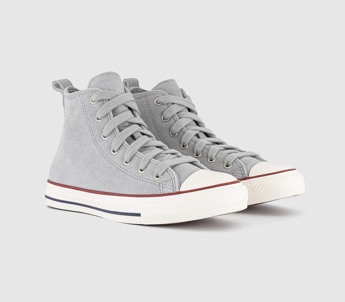Converse All Star Hi Junior Trainers Converse All Star Hi Junior Trainers Grey Area Egret