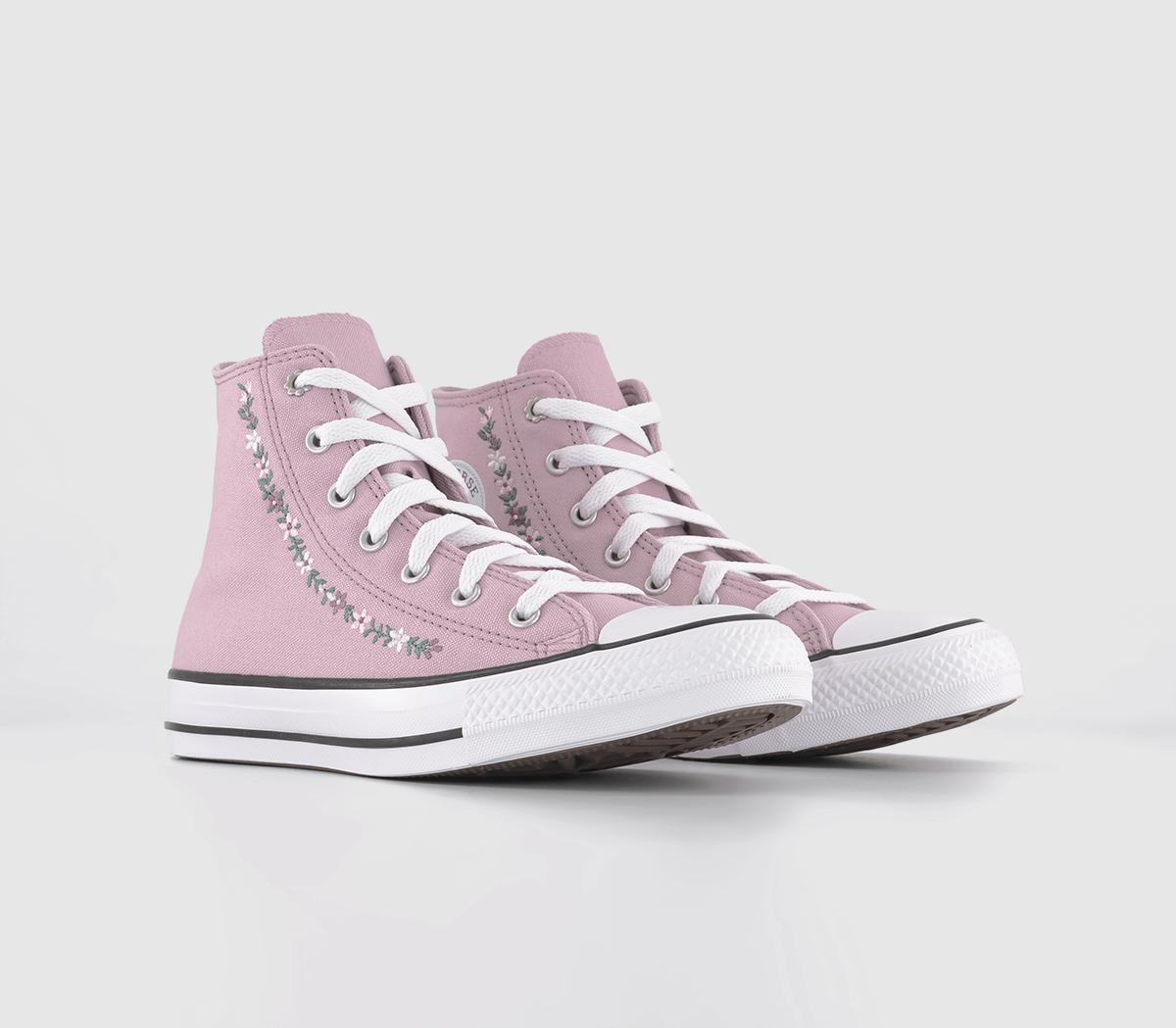 Converse All Star Hi Junior Trainers Phantom Violet Dreamy Dahlia - Unisex